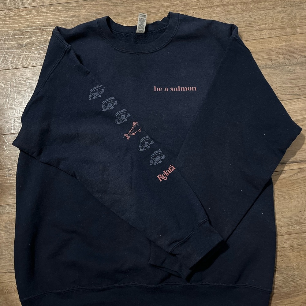 Relatable Allie Beth Stuckey Gildan Blue Crewneck Sweater Classic Style
